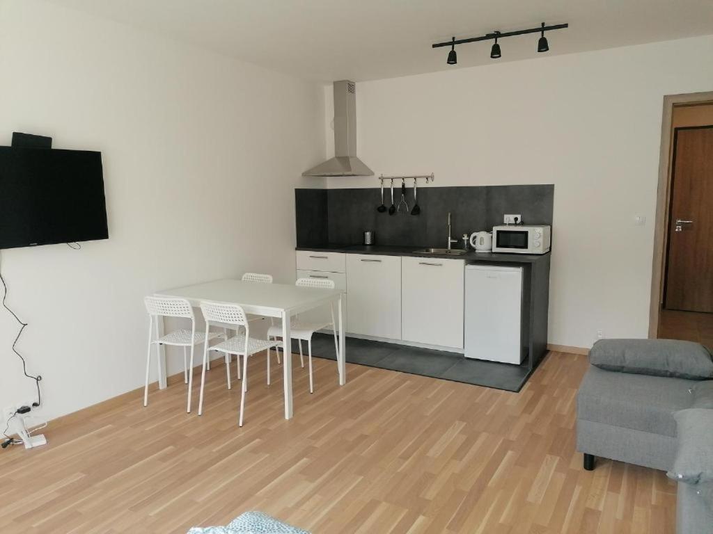 Brand New Studio Apartment #71 With Free Secure Parking In The Center Praha Exteriér fotografie